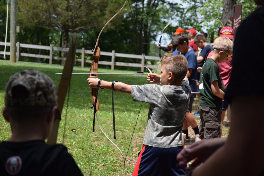 Outdoor Education Field Trips Camp Ondessonk Archery Program