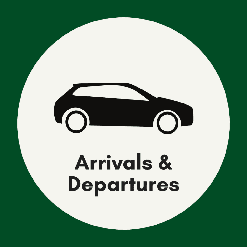 Parent Resources - Arrivals & Departures