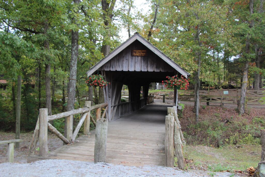 The Smell of Cedar- Camp Ondessonk Covered Bridge