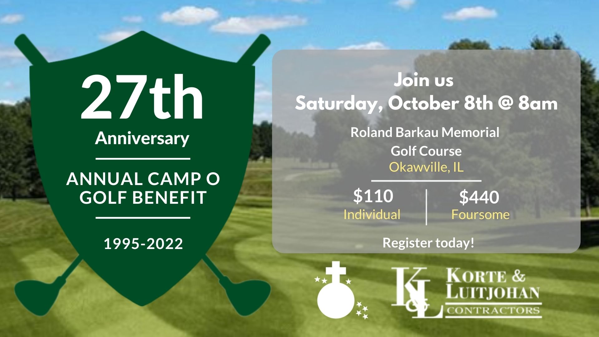 27th Annual Golf Benefit - Camp Ondessonk