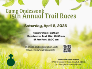 Camp Ondessonk 15th Annual Trail Races