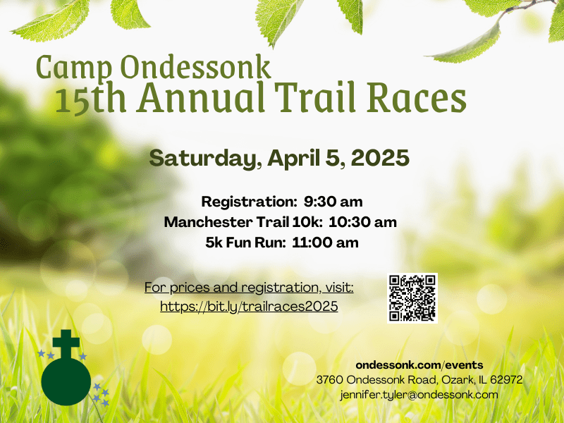 Camp Ondessonk 15th Annual Trail Races
