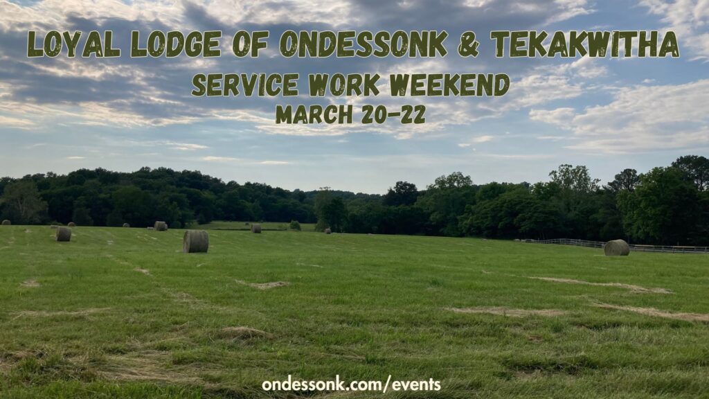 Lodge service weekend
