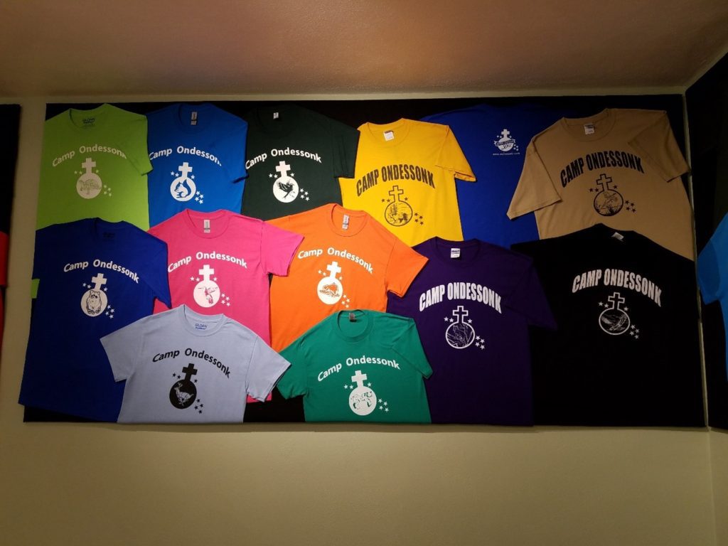 Archives Room Update  Camp Ondessonk T-Shirts from 2010s and 2020s