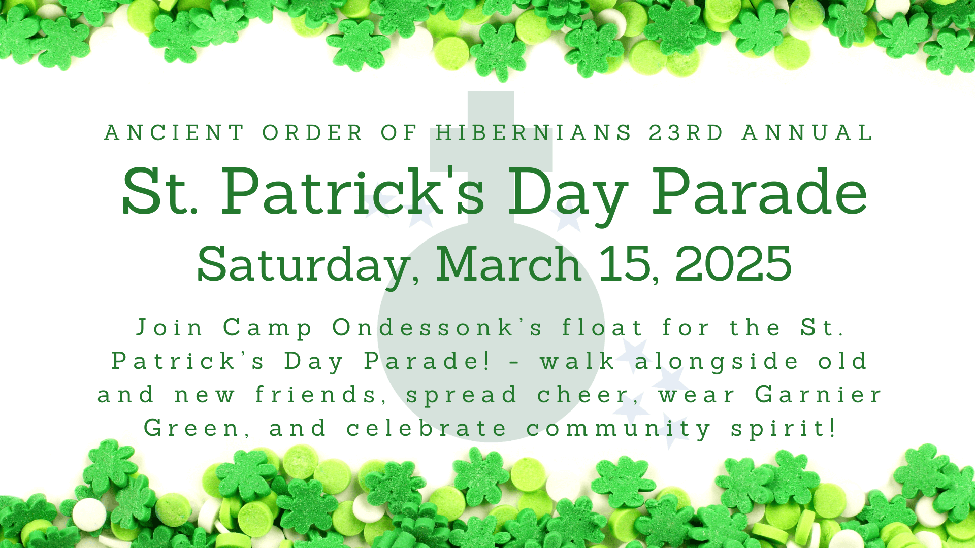 St. Patrick's Day Parade, March 15, 2025