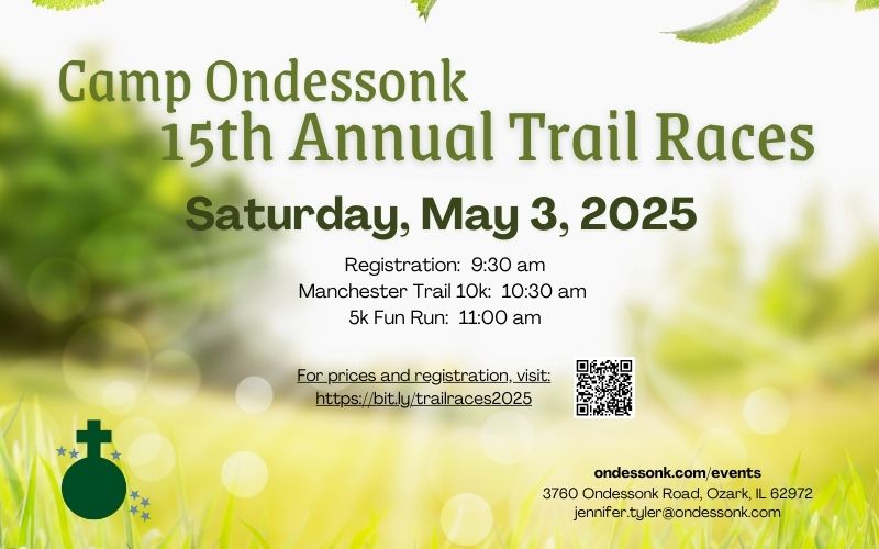 Camp Ondessonk Trail Races, May 3, 2025
