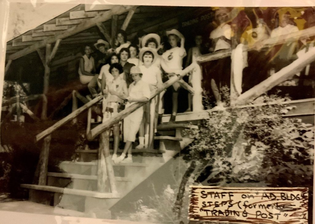 Administration Building becomes the Trading Post Camp Ondessonk