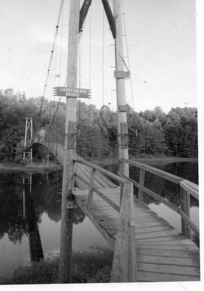 Larry Garner Bridge at Camp Ondessonk