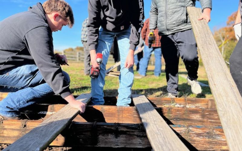 From the Director's Desk- Building Trades and a Builder’s Farewell