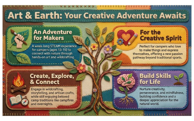 From the Director’s Desk – Sarah Jane Pepper’s Great Idea Art and Earth Camp Ondessonk