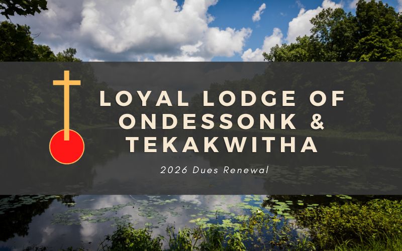 Camp Ondessonk Lodge Membership Renewal