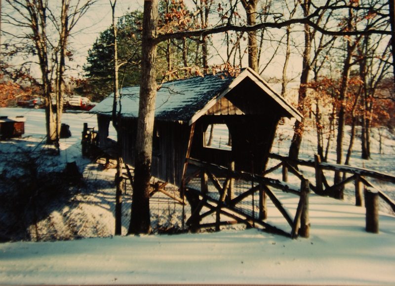Camp Ondessonk Covered Bridge Lucia's Corner