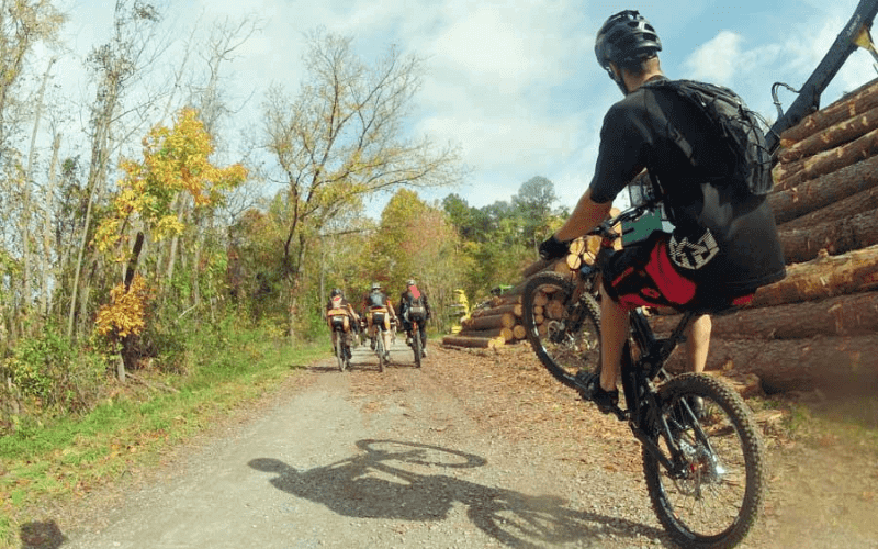 At Camp Ondessonk, we're proud to offer an exciting Mountain Biking Adventure program designed especially for 13–15-year-olds
