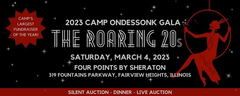 Camp Ondessonk Gala: The Roaring 20s.