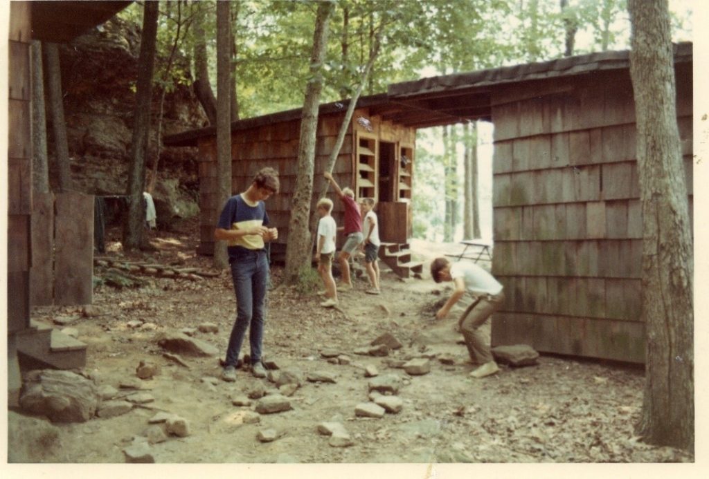Red…Owl…Go down a really steep hill…Got to be LaLande!  Camp Ondessonk 1970s