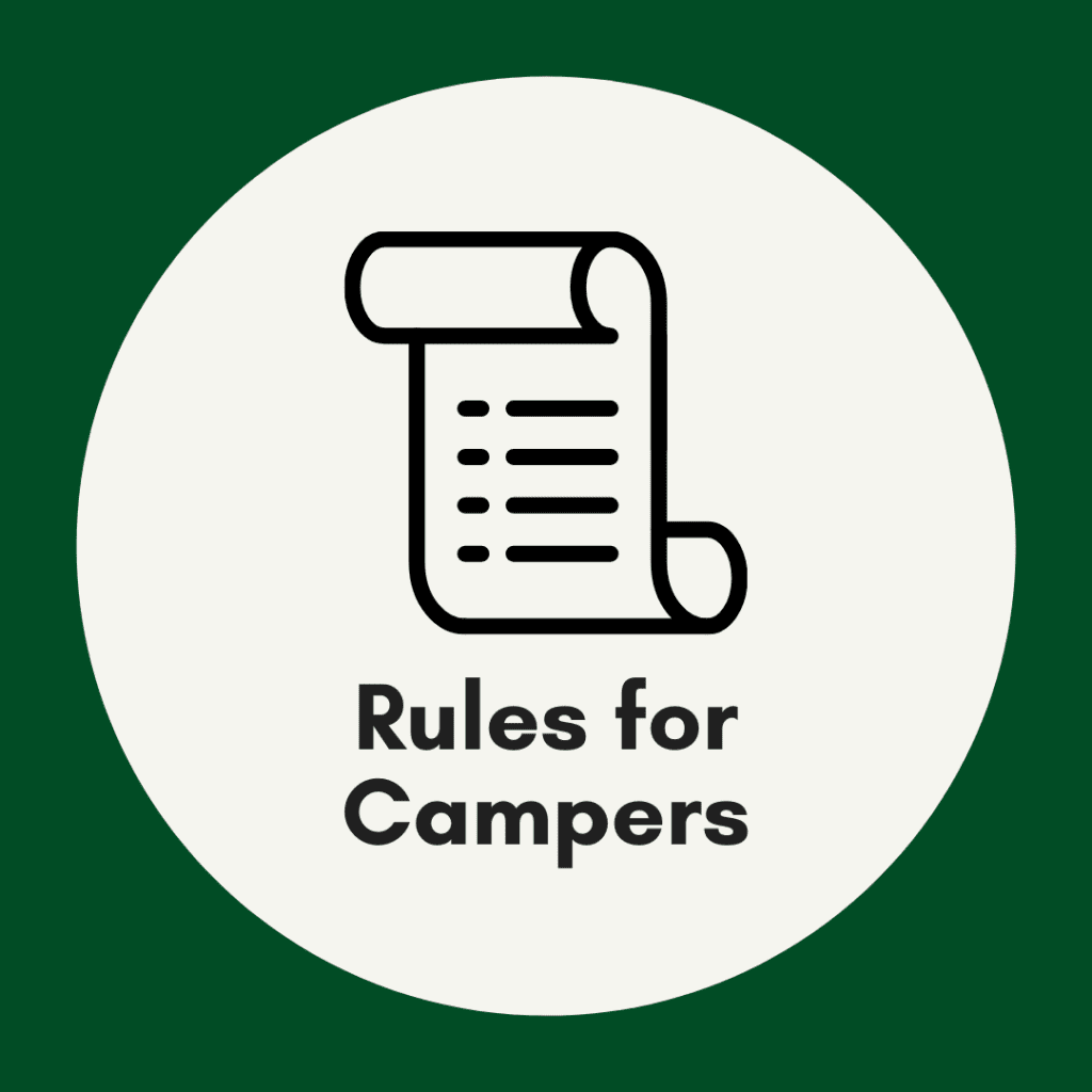 Parent Resources - rules for campers