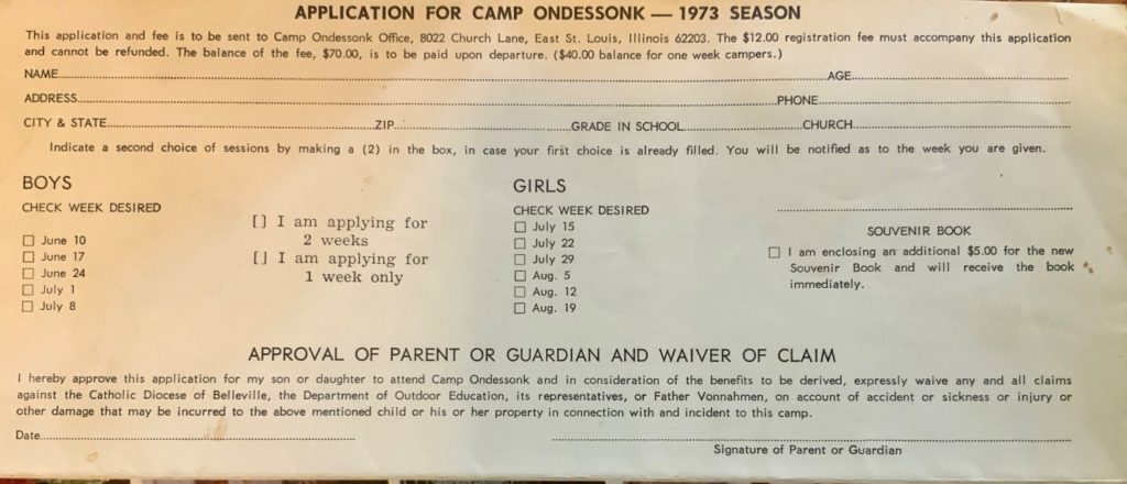 Ruth Halterman Ondessonnk Registration Form