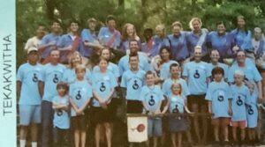 Tekakwitha family reunion photo.