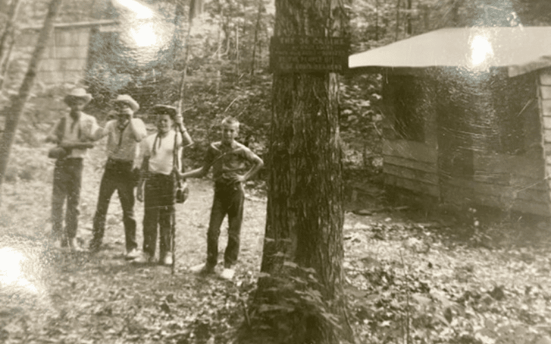 The Boys of Summer- Vinatage Camp Ondessonk 60s photo