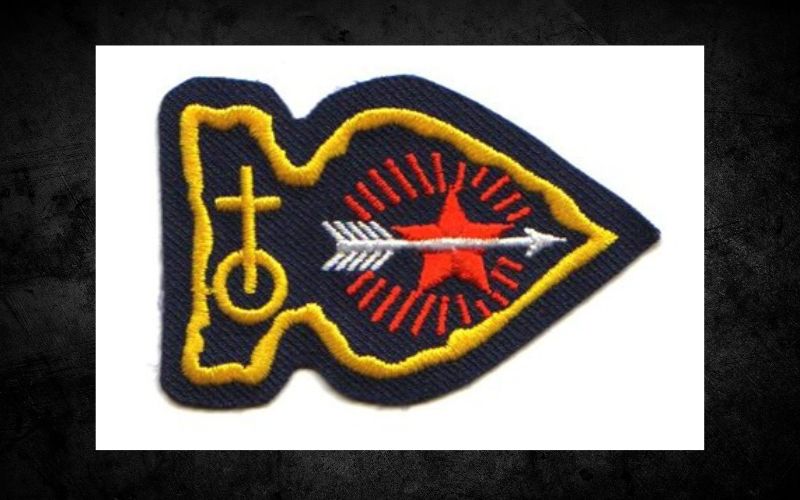 LODGE ARROWHEAD PATCH- Camp Ondessonk