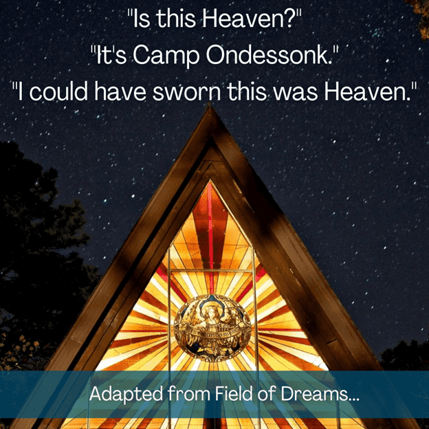 The Origin of Closing The Friday Night Campfire with The Echo Our Father