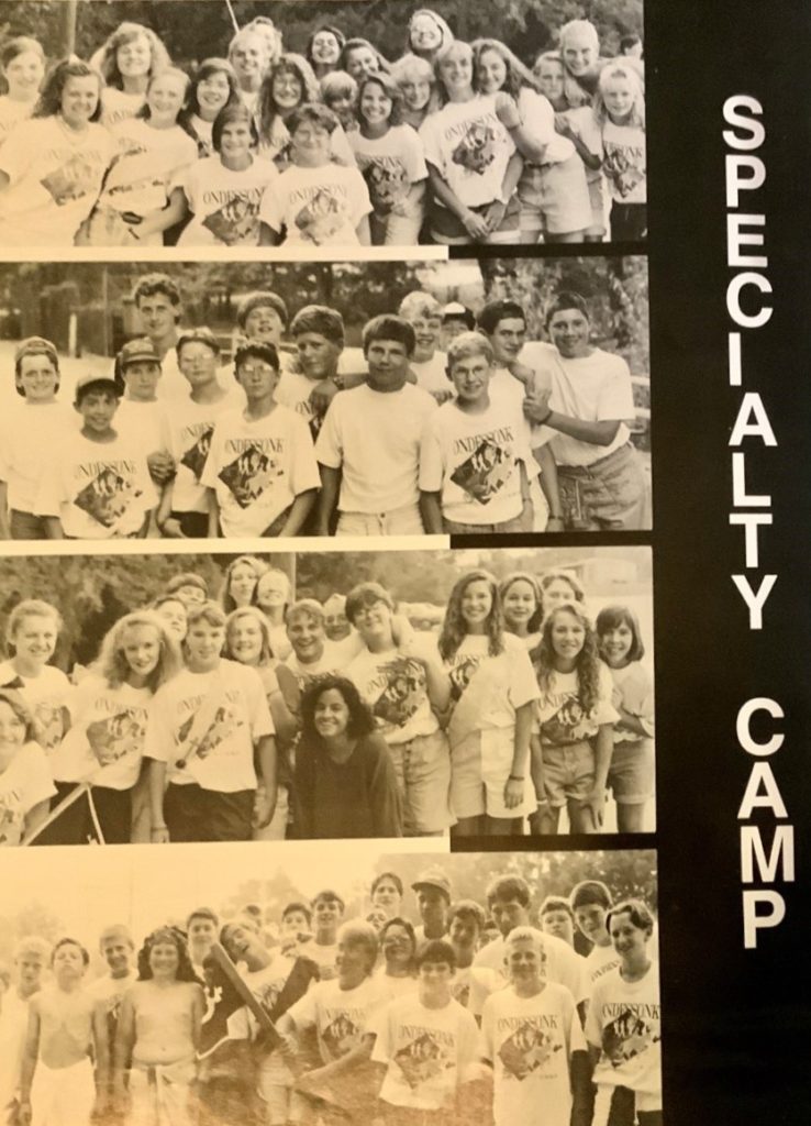 What Is Specialty Camp? Camp Ondessonk