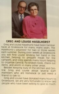 Greg and Louise Haselhorts, smiling couple.